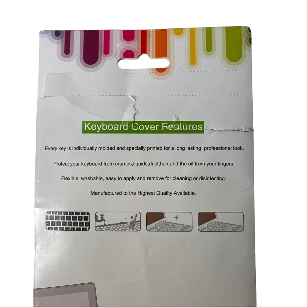 Multicolor Keyboard Cover